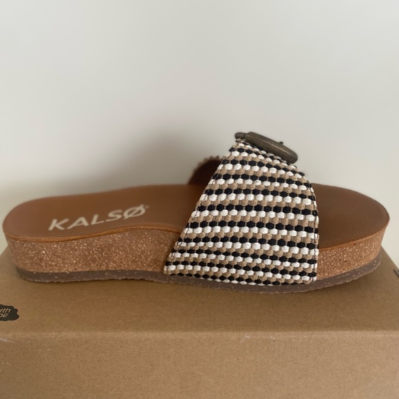 NEW Kalsø Sway Earth shoe  w/buckle feature.. 3D weave & negative heel - Picture 4 of 8